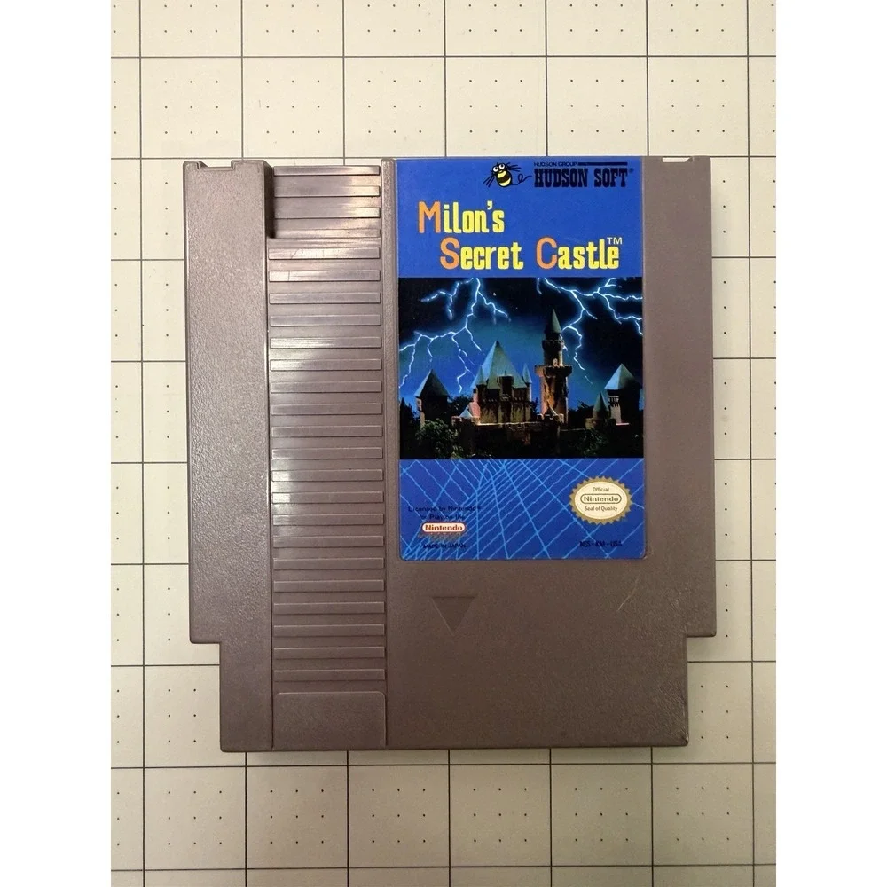Milon's Secret Castle (Nintendo NES) Hudson Soft - Authentic